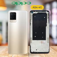 Oppo A54 4G Back Panel + Middle - Gold