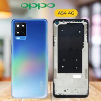 Oppo A54 4G Back Panel + Middle - Blue