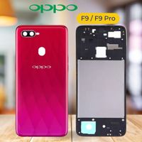 Oppo F9 Back Panel + Middle - Red