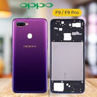 Oppo F9 Back Panel + Middle - Purple