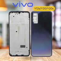 Vivo Y20 Back Panel + Middle - Black