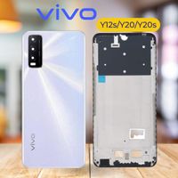 Vivo Y20 Back Pannel + Middle - White