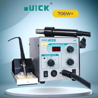 Quick 706w+ 2 in1 Rework Station Hot Air Gun Desoldering