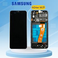 Samsung A04e Display Incell With Frame - Black